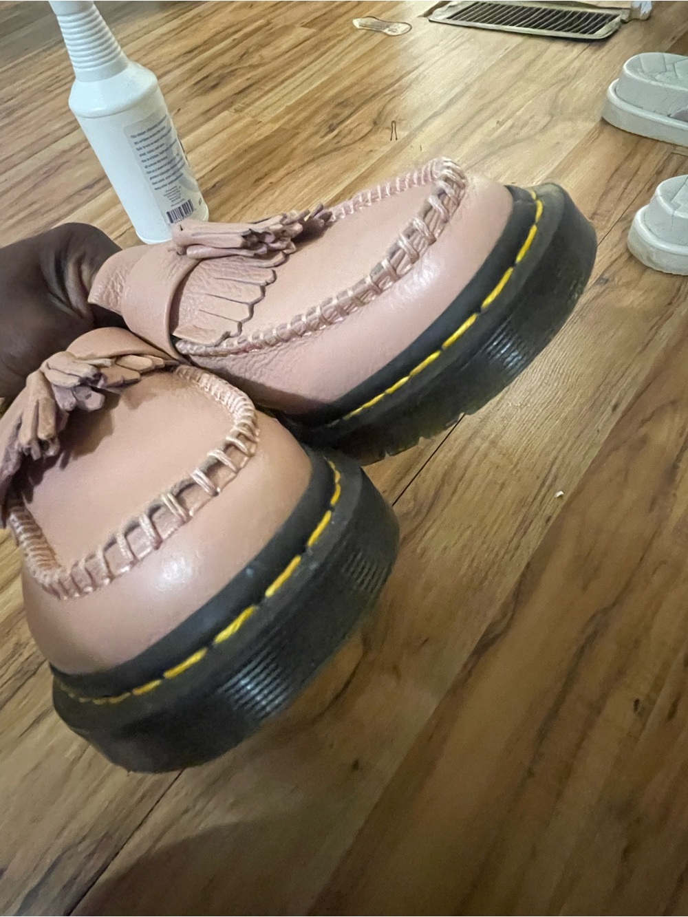 Dr. Martens Pink Tassel Loafers - Picture 5 of 8